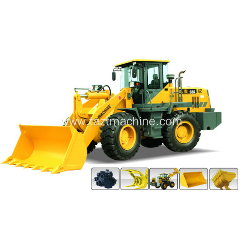 Wheel loader with reliable after-sales support and service
